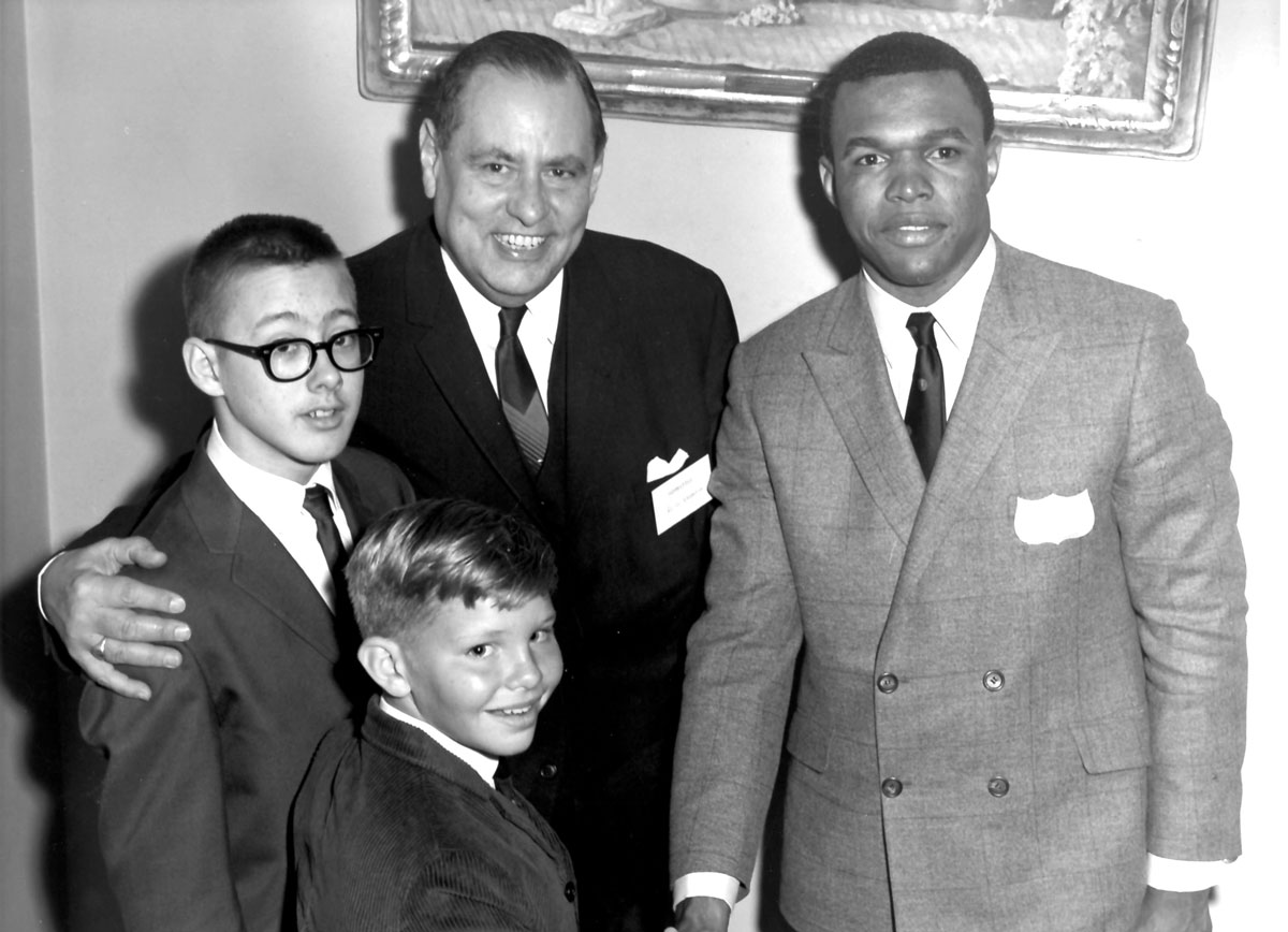 Union League Boys & Girls Club - 100th Anniversary - Our Archives - Famous People - 1968 - Gale Sayers